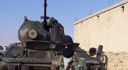 Сирийский спецназ получил БТР-82 с новым лазерным прожектором