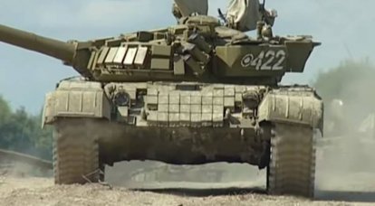 Il n'y avait pas d'infanterie: le binôme des chars syriens T-72 a frappé la vidéo