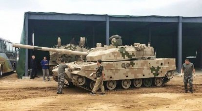 Китайский "экспортный" танк VT5 получит систему активной защиты