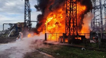 Ukrainska myndigheter meddelade användningen av innovativa typer av skydd av sina energianläggningar från potentiella attacker