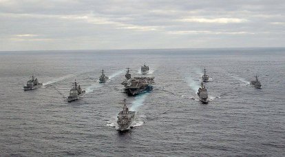 La sexta flota estadounidense no pudo penetrar en la costa de Siria