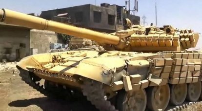 Los tanques soviéticos rompen igilovtsev en Mosul