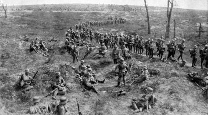 "Michael" L'offensive de mars de l'armée 1918 Kaiser en France. Partie de 5