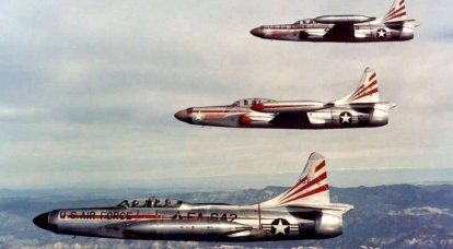 Всепогодный истребитель-перехватчик Lockheed F-94C Starfire