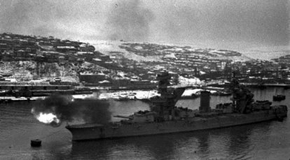 흑해 함대의 습격 작전. 3의 일부