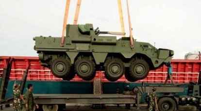 В Индонезию прибыли 4 украинских БТР-4М