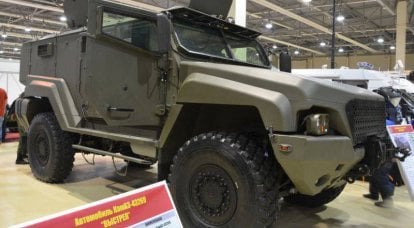 Innovation Day of the Southern Military District: the typhoon armored car