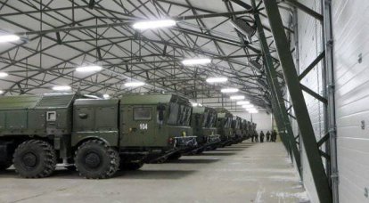 러시아의 Spetsstroy는 Iskander-M 미사일 시스템을위한 3 개의 창고 건설을 완료했다.