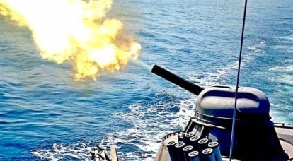 Стрельбы кораблей Балтийского флота в рамках учений «Запад-2017»