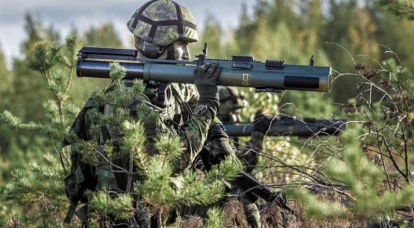 נשק קל, מטולי רימונים ומערכות טילים נגד טנקים של הצבא הפיני