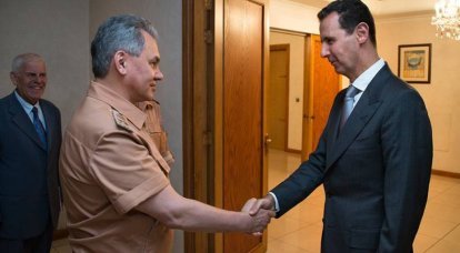 Shoigu held talks with Assad and inspected the Hmeymim airbase.