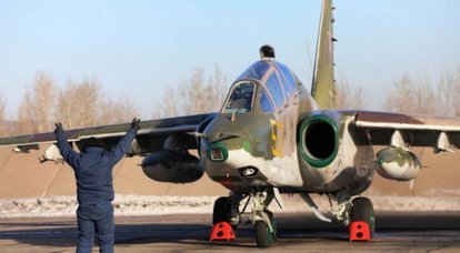 Минобороны подтвердило потерю одного штурмовика Су-25 ВКС РФ