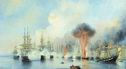 "만세, 나키모프!" 시노프 전투에서 터키 함대 파괴