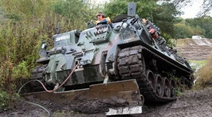 यूक्रेन के लिए बख़्तरबंद वसूली वाहन Bergepanzer 2