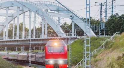 De Russische regering organiseerde het staatsbedrijf "Railways of Novorossiya"