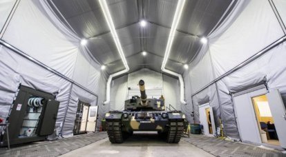 "Estes não são hangares para T-72": o exército húngaro mostrou locais de armazenamento de tanques "Leopard"