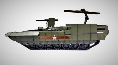 T-17. Armata 플랫폼을 기반으로 한 다기능 미사일 탱크