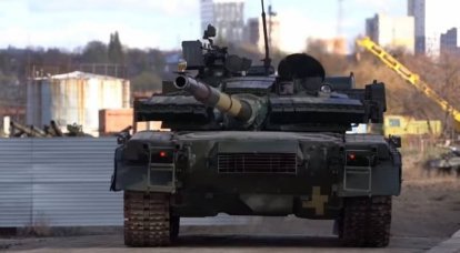 Der ukrainische Panzer T-80BV hat den „Cognac-Test“ bestanden
