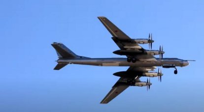 Tu-95MS - a strategic bomber, not in a hurry to rest