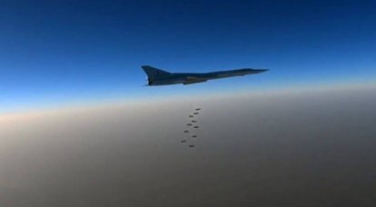 Российские Ту-22М3 нанесли очередной удар по объектам террористов в Сирии