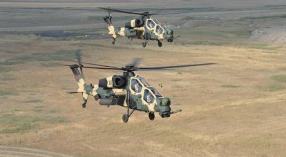 Forças Armadas Turcas abandonaram novo helicóptero de ataque T-129