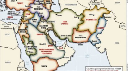 A Közel-Kelet térképének újrarajzolása a világuralom felé vezető útként