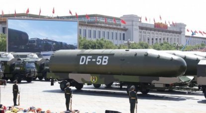 China testou um míssil capaz de transportar ogivas 10