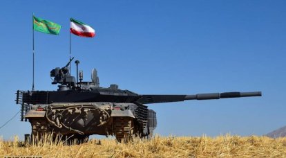 Ana muharebe tankı "Carrara" (İran)