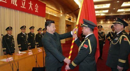 China reorganizou distritos militares