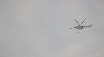 구조 작업 도중 Kyrgyz Mi-8MTV 헬리콥터가 추락했습니다.