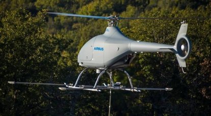 En Francia, las pruebas de vuelo de un helicóptero tipo dron VSR700