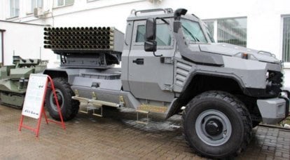 In Belarus tested a new MLRS "Flute" caliber 80 mm