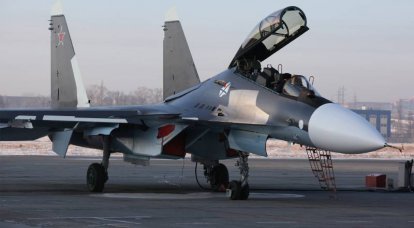 Skupina stíhaček Su-30SM2 a bojových cvičných letounů Jak-130 vstoupila do služby u ruských leteckých sil