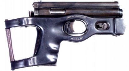 Folding pistol butts Behnke - Timan (Hungary, Germany)