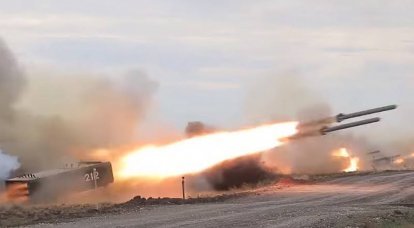Das Verteidigungsministerium sprach über den Zeitpunkt des Einmarschs in die Truppen des Flammenwerfersystems TOS-2