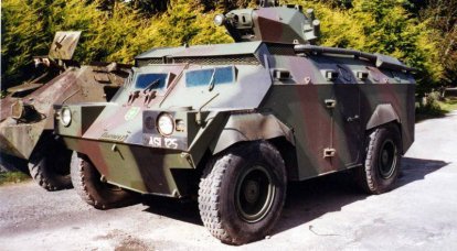 Vehículos irlandeses para la exportación: vehículo blindado Timoney.