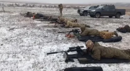 Rifles de armas Lobaev em Operações Especiais