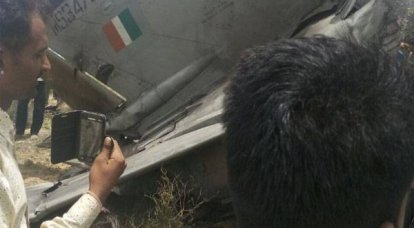 В Индии потерпел крушение МиГ-23