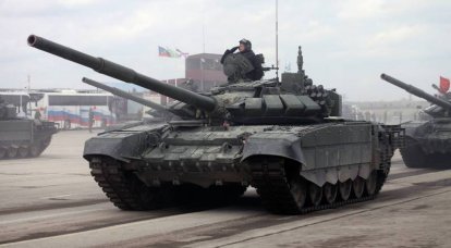 Новые Т-72Б3 в 68-м танковом полку