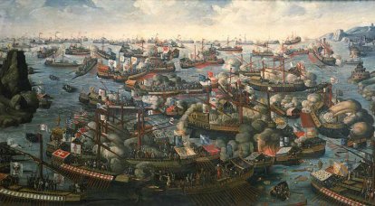 7 10 월 1571. 레판토 전투가 발생했습니다.