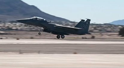 Новейший американский тяжёлый истребитель F-15EX Eagle II впервые запустил ракету в ходе испытаний