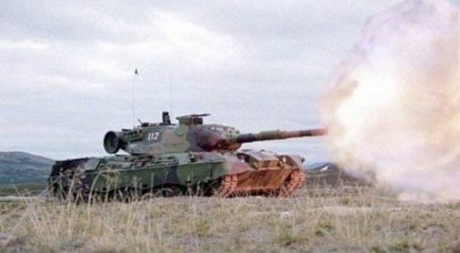 Tanque principal alemán Leopard 1