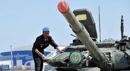 Казахстанские модернизированные Т-72 на KADEX 2016