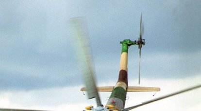 È stato sviluppato un collegamento intermedio tra il Mi-8 e il promettente elicottero BMD per le forze aviotrasportate