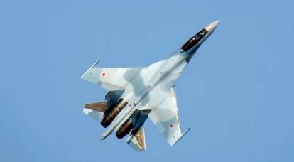El caza multiusos ruso Su-35S de las Fuerzas de Defensa Aérea cayó al Mar de Okhotsk