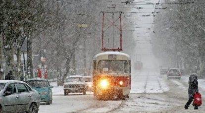 Зима со снегом. На фоне Украины Новороссия выглядит привлекательно
