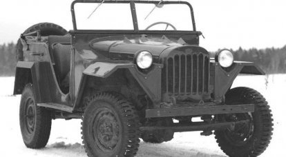Car-all-terrain vehicle GAZ-67