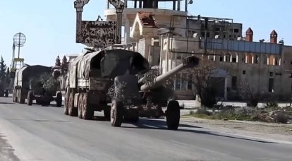 Reforços: A SAA implantou tanques Msta-B e obuses adicionais em Serakib