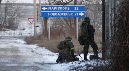 UkroSMI: "알려지지 않은 우크라이나 애국자"가 Mariupol 근처에서 "러시아 연방 발틱 함대의 해병대"를 다시 한 번 물리쳤습니다.