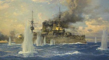 Tanulságok az orosz-japán háború tengeri csatáiból. Kilátás Franciaországból. Tüzérségi